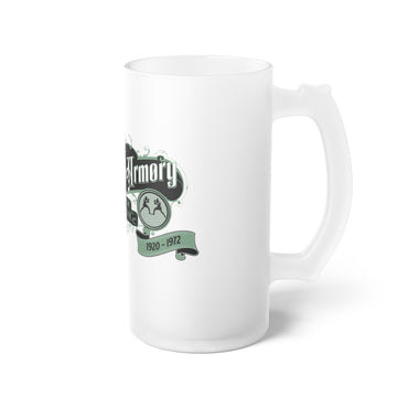 Paterson Armory Boxing Frosted Glass Beer Mug