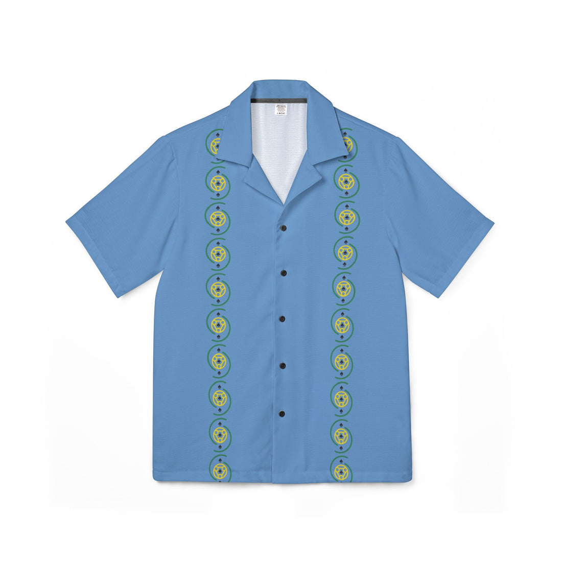 LSFL Logo Hawaiian Shirt Lt Blu