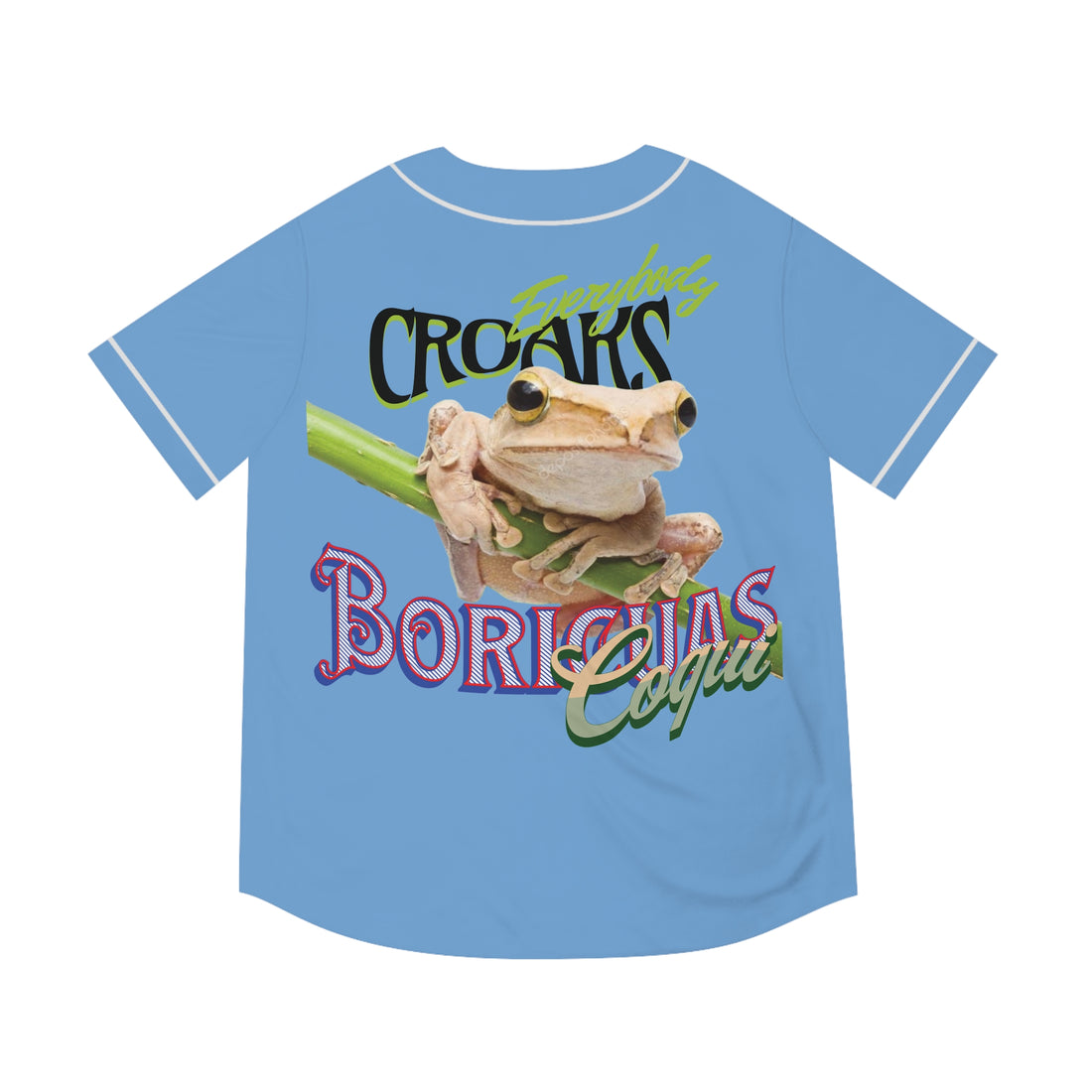 EC Boricuas Coqui Baseball Jersey Gldn LtB