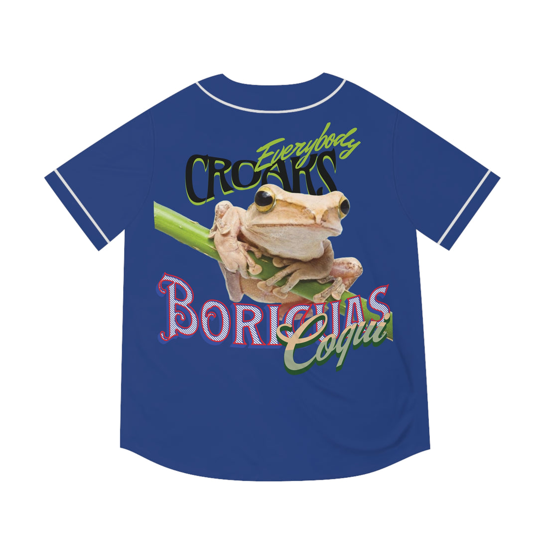 EC Boricuas Coqui Baseball Jersey Gldn DpB