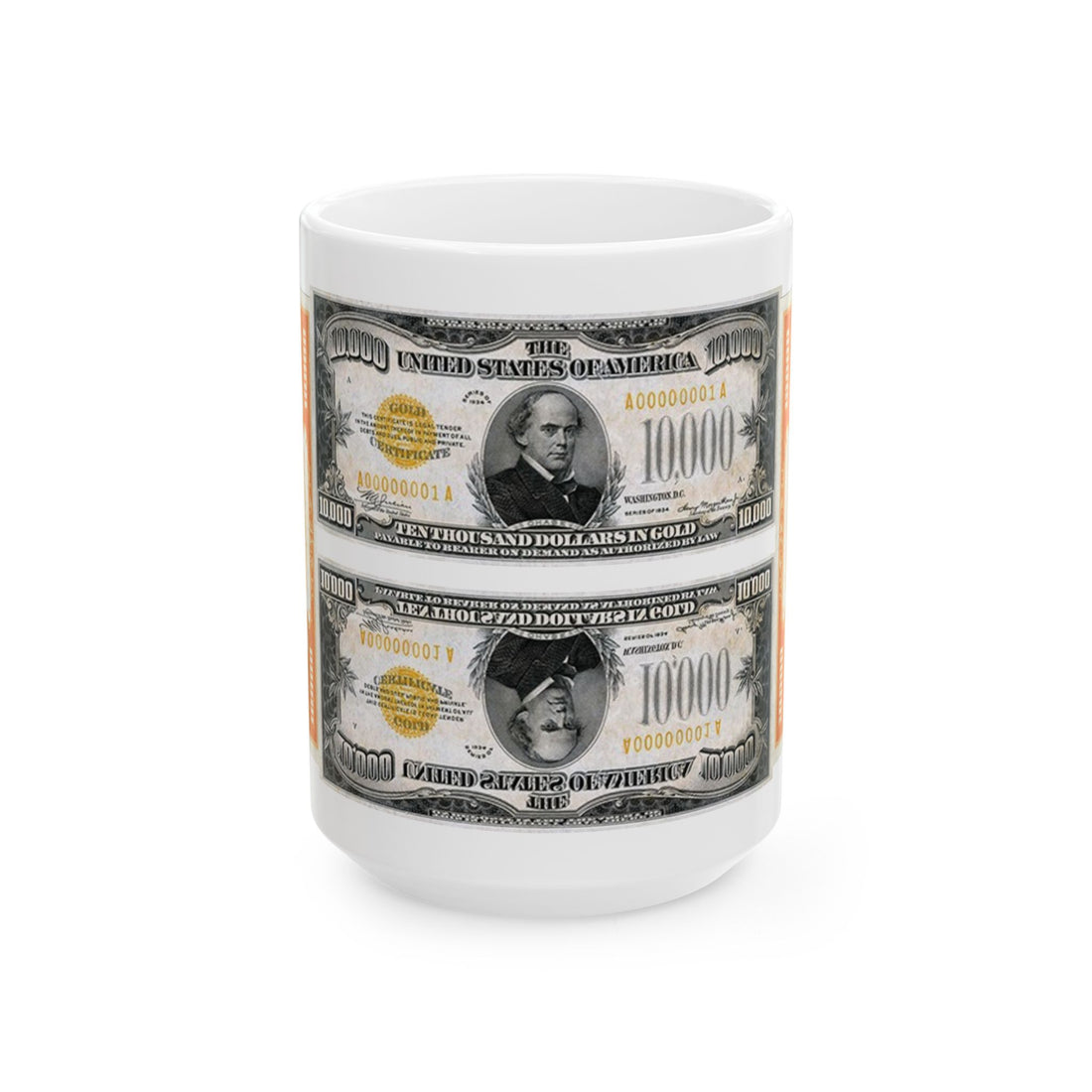 US $10,000 GC 1934 Patern Mug