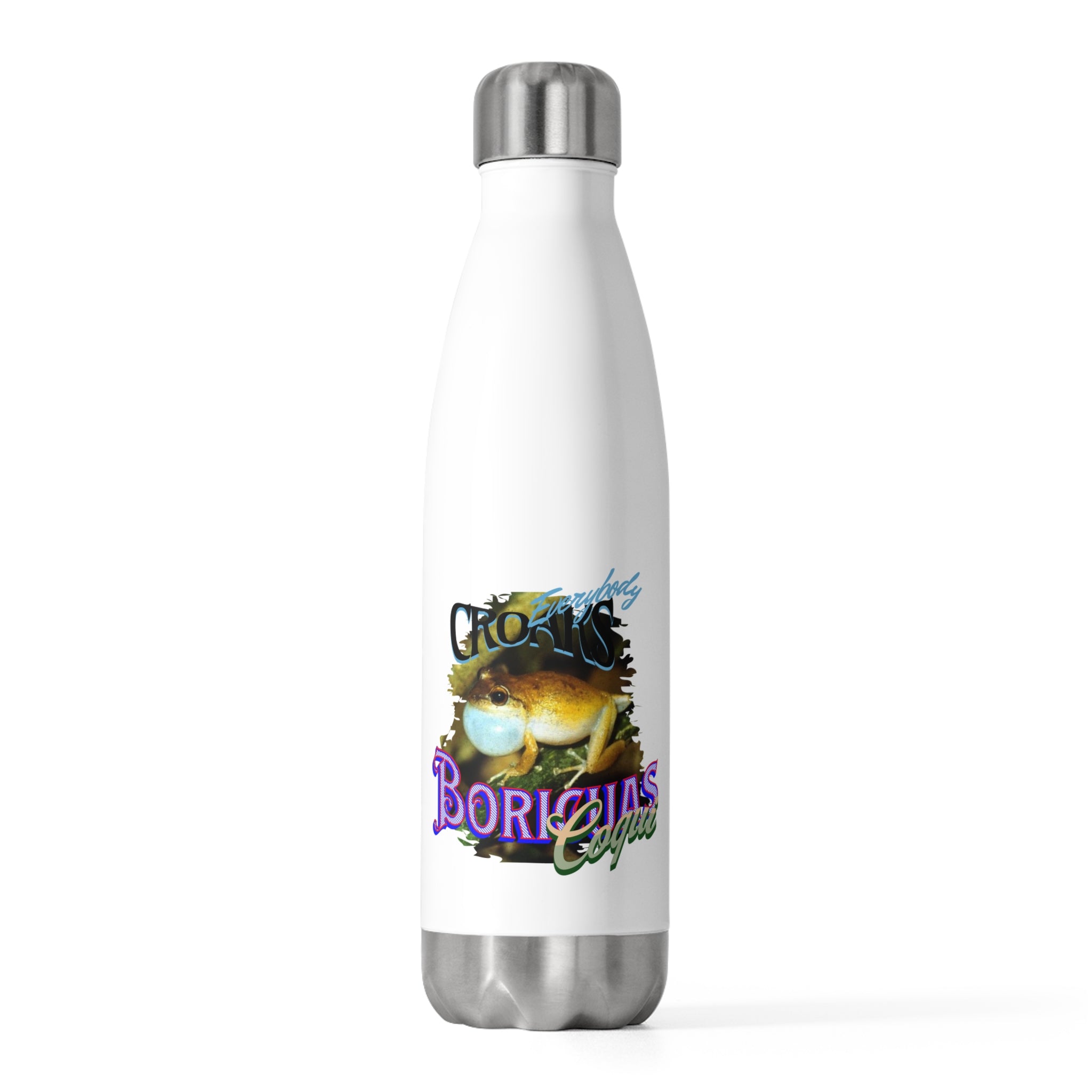 Boricuas Coqui 20 Oz Travel Bottle 1
