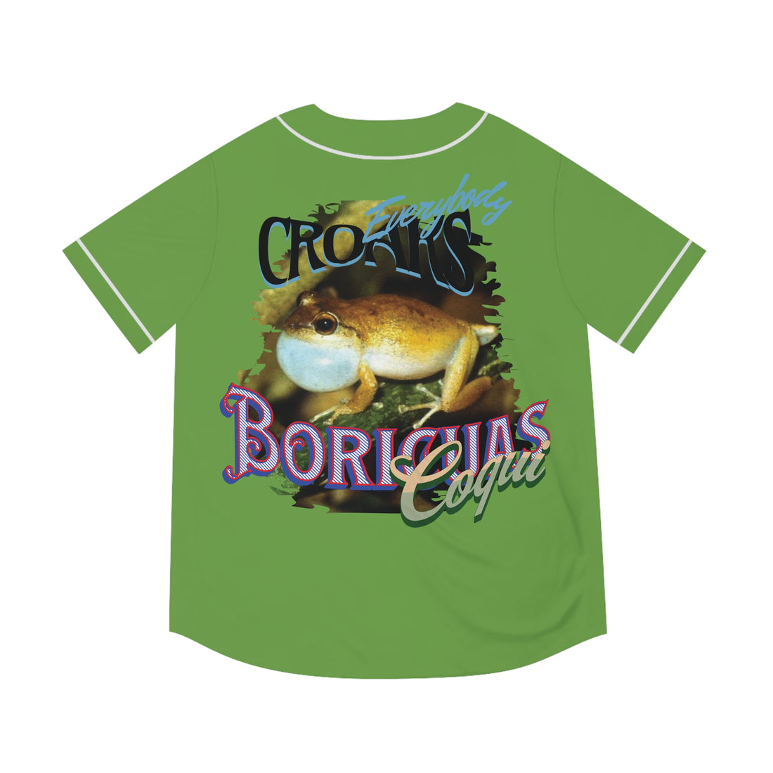 EC Boricuas Coqui Baseball Jersey LmG