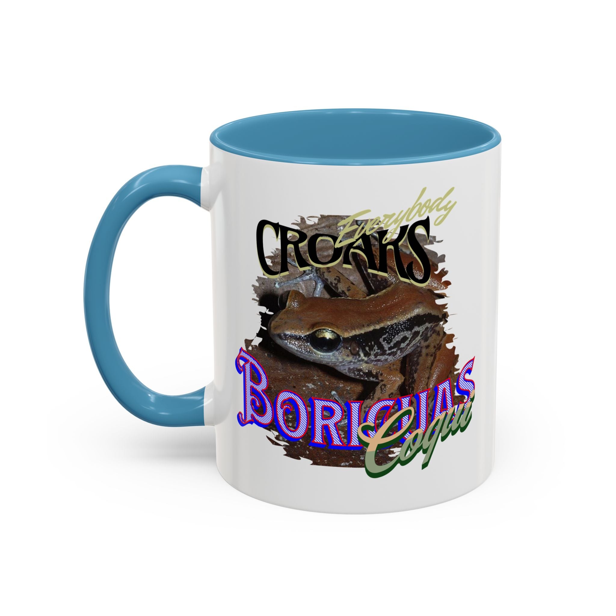 EC Boricuas Coqui Accent Mug
