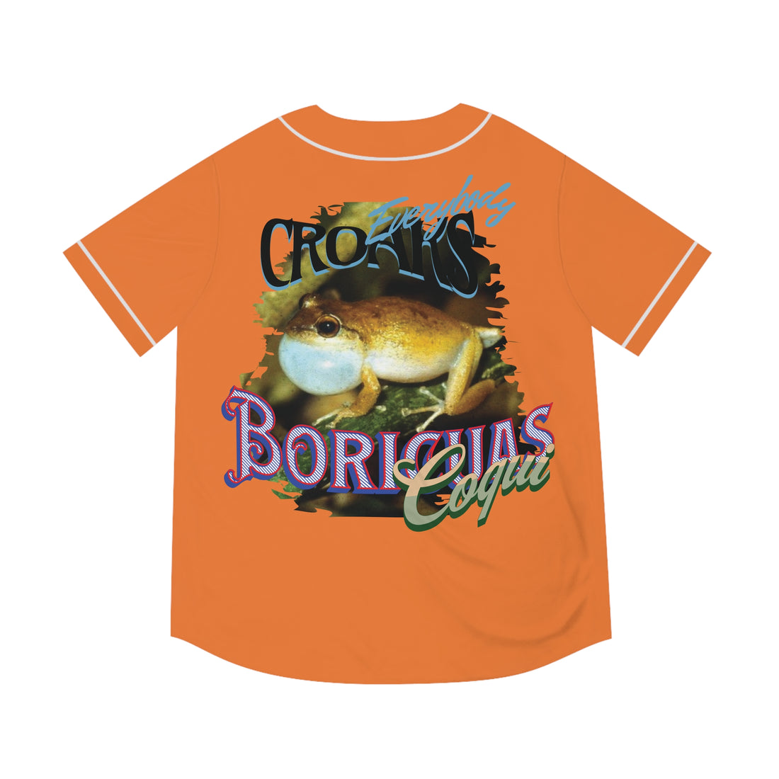 EC Boricuas Coqui Baseball Jersey POg