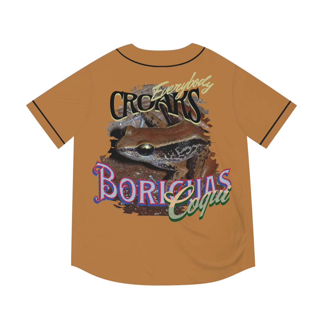 EC Boricuas Coqui Baseball Jersey Bz LBr
