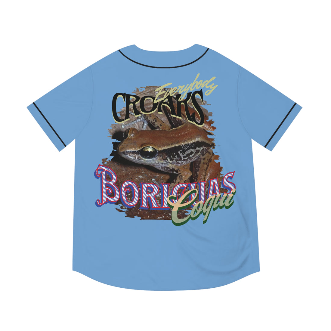 EC Boricuas Coqui Baseball Jersey Bz LtB